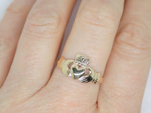 Load image into Gallery viewer, 9ct Yellow Gold Plain Claddagh Ring SKU 1535103
