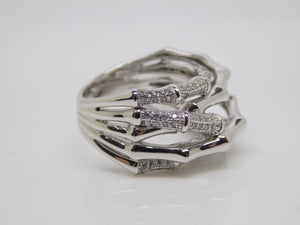 Sterling Silver 5 Stranded Ring SKU 0136999