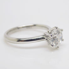 Load image into Gallery viewer, 18ct White Gold Lab Grown Round Brilliant Diamond Solitaire Engagement Ring 1.60ct SKU 7707042
