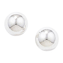 Load image into Gallery viewer, Sterling Silver 5mm Ball Stud Earrings SKU 0106003
