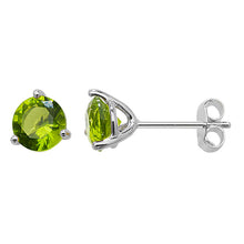 Load image into Gallery viewer, Sterling Silver Birthstone Earrings
