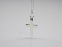 Load image into Gallery viewer, Sterling Silver Plain Cross SKU 0111065
