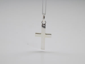 Sterling Silver Plain Cross SKU 0111065