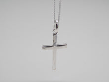 Load image into Gallery viewer, Sterling Silver Plain Cross SKU 0111088
