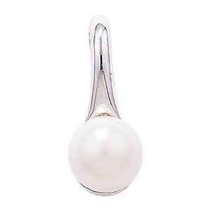 Sterling Silver Synthetic Pearl Pendant SKU 0112032