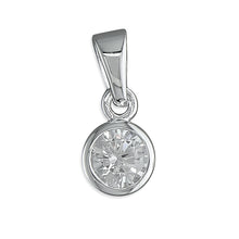 Load image into Gallery viewer, Sterling Silver Birthstone Pendant
