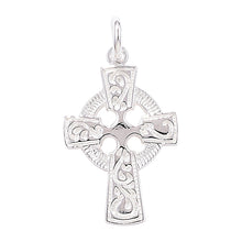 Load image into Gallery viewer, Sterling Silver Celtic Cross Pendant SKU 0112074
