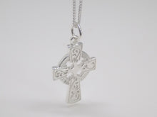 Load image into Gallery viewer, Sterling Silver Celtic Cross Pendant SKU 0112074
