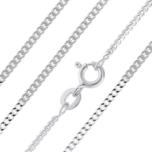 Sterling Silver 28" Curb Chain SKU 0128001