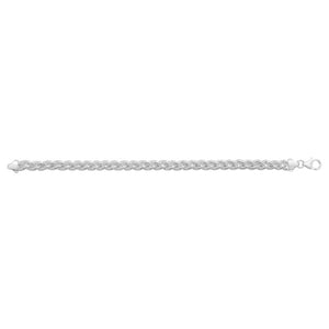 Sterling Silver Double Woven Strand Bracelet SKU 0132015