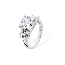 Load image into Gallery viewer, Sterling Silver 3 CZ Ring SKU 0136029
