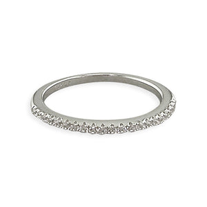 Sterling Silver CZ Eternity Style Ring SKU 0136099