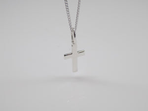 Sterling Silver Plain Small Cross SKU 0143011