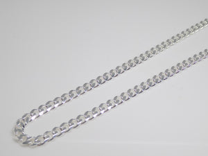 Sterling Silver 18" Curb Chain SKU 0218001