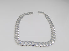 Load image into Gallery viewer, Gents Sterling Silver Curb Bracelet SKU 0232010
