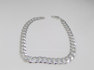 Gents Sterling Silver Curb Bracelet SKU 0232010