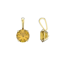 Load image into Gallery viewer, 9ct Gold Birthstone Pendant

