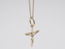 Load image into Gallery viewer, 9ct Gold Crucifix SKU 1544001
