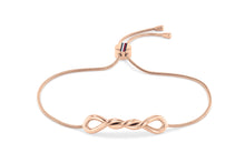 Load image into Gallery viewer, Tommy Hilfiger Stainless Steel Rose Tone Twist Knot Bracelet SKU 3016072
