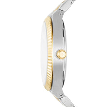 Load image into Gallery viewer, Ladies Fossil Watch Stainless steel silver &amp; gold 2 tone, silver tone dial SKU 4002304

