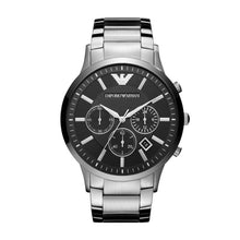 Load image into Gallery viewer, Armani Gents Watch Stainless Steel Strap, Black Dial, Date, Multi Dials SKU 4005117
