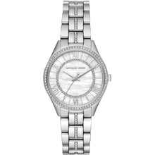 Load image into Gallery viewer, Ladies Michael Kors Watch Stainless Steel Silver Tone Stone Set Dial SKU 4010020
