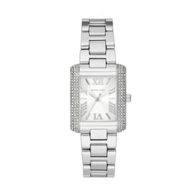 Load image into Gallery viewer, Michael Kors Watch Silver Tone Stainless Steel Strap, Rectangle Dial SKU 4010076
