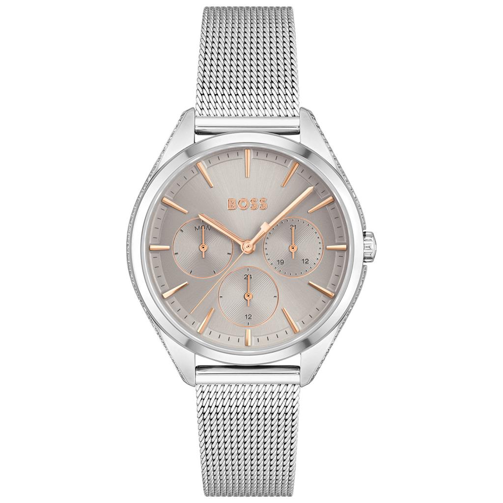 Hugo boss mesh hot sale strap watch