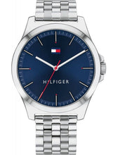 Load image into Gallery viewer, Gents Tommy Hilfiger Watch Stainless Steel Strap Navy Dial SKU 4016178
