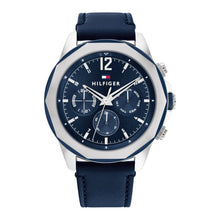 Load image into Gallery viewer, Tommy Hilfiger Gents Navy Leather Strap, Navy Dial Watch, SKU 4016278
