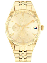 Load image into Gallery viewer, Ladies Tommy Hilfiger Watch Stainless Steel Gold Tone Strap, Gold Tone Dial SKU 4016280
