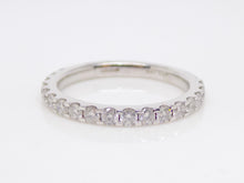 Load image into Gallery viewer, 18ct White Gold Claw Set Round Brilliant Diamonds 3/4 Wedding/Eternity Ring 0.75ct SKU 8802041
