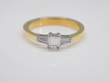 Load image into Gallery viewer, 18ct Yellow Gold 3 Stone Diamond Engagement Ring 0.50ct SKU 8803061
