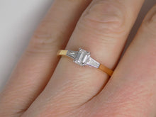 Load image into Gallery viewer, 18ct Yellow Gold 3 Stone Diamond Engagement Ring 0.50ct SKU 8803061
