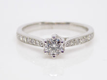 Load image into Gallery viewer, 18ct White Gold Round Brilliant Diamond Engagement Ring 0.50ct SKU 8802007
