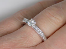 Load image into Gallery viewer, 18ct White Gold Round Brilliant Diamond Engagement Ring 0.92ct SKU 8802022
