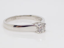 Load image into Gallery viewer, 18ct White Gold Round Brilliant Diamond Solitaire Engagement Ring 0.25ct SKU 8803005
