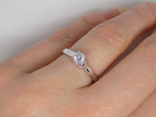 Load image into Gallery viewer, 18ct White Gold Round Brilliant Diamond Solitaire Engagement Ring 0.33ct SKU 8803116
