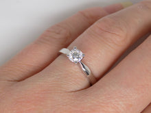 Load image into Gallery viewer, 18ct White Gold Round Brilliant Diamond Solitaire Engagement Ring 0.50ct SKU 8803002
