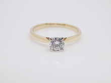 Load image into Gallery viewer, 9ct Yellow Gold Round Brilliant Lab Grown Diamond Solitaire Engagement Ring 0.50ct SKU 7707009

