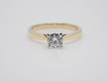 Load image into Gallery viewer, 9ct Yellow Gold Round Brilliant Lab Grown Diamond Solitaire Engagement Ring 0.50ct  SKU 7707019
