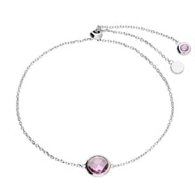 Load image into Gallery viewer, Sterling Silver Birthstone Bracelet SKU 0133061
