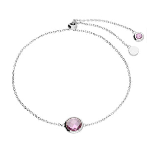 Sterling Silver Birthstone Bracelet SKU 0133061