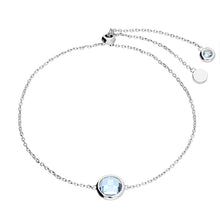 Load image into Gallery viewer, Sterling Silver Birthstone Bracelet SKU 0133061
