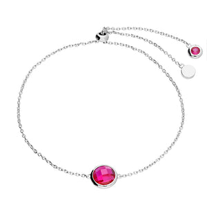 Sterling Silver Birthstone Bracelet SKU 0133061