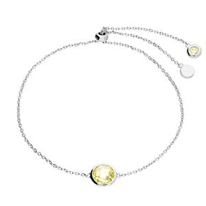 Sterling Silver Birthstone Bracelet SKU 0133061