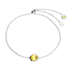 Load image into Gallery viewer, Sterling Silver Birthstone Bracelet SKU 0133061
