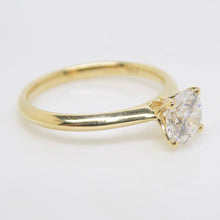 Load image into Gallery viewer, Aroca &quot;Ardena&quot; 18ct Yellow Gold Lab Grown Round Brilliant Diamond Solitaire Engagement Ring 1.01CT SKU 7707044
