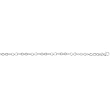 Load image into Gallery viewer, Sterling Silver CZ Infinity Necklace, Bracelet, and Earring Set SKU 0503019
