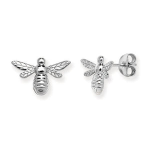 Sterling Silver Bee Pendant & Earrings Set SKU 0501078